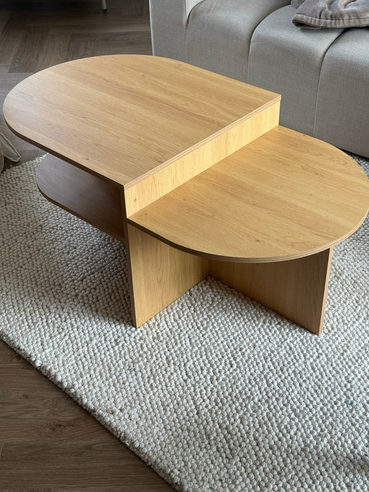 salontafel jysk, Ophalen, 50 – 75, 100 tot 150 cm, Eikenhout