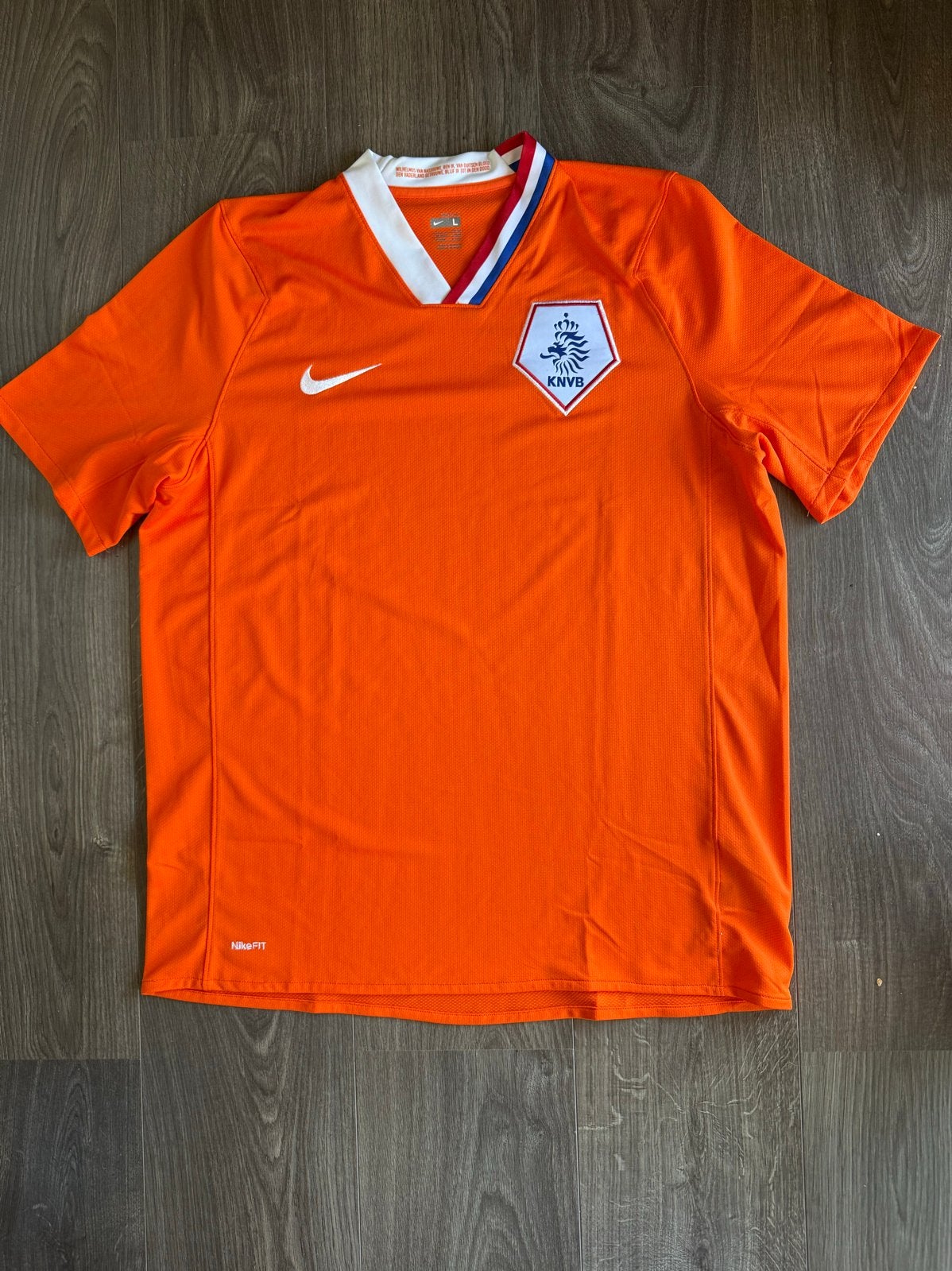 Nederlands Elftal Thuisshirt EK 2008 Maat L, Maat 52/54 (L), Oranje, Ophalen of Verzenden, Voetbal
