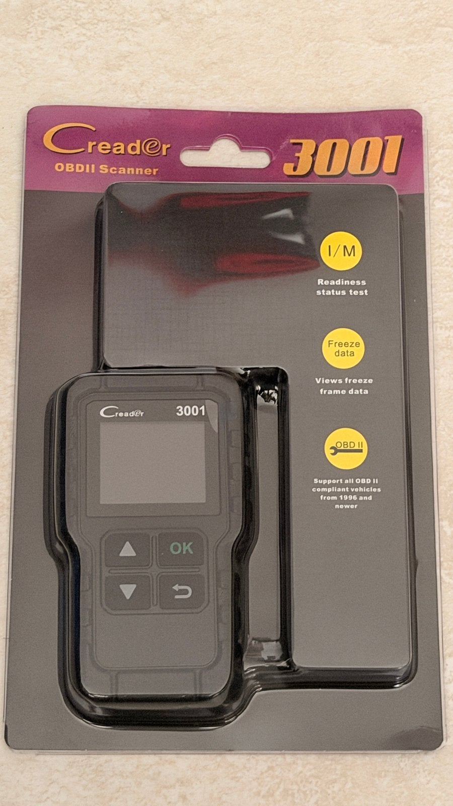 Launch OBD2 scanner lezer auto uitleesapparaat, Ophalen, Nieuw