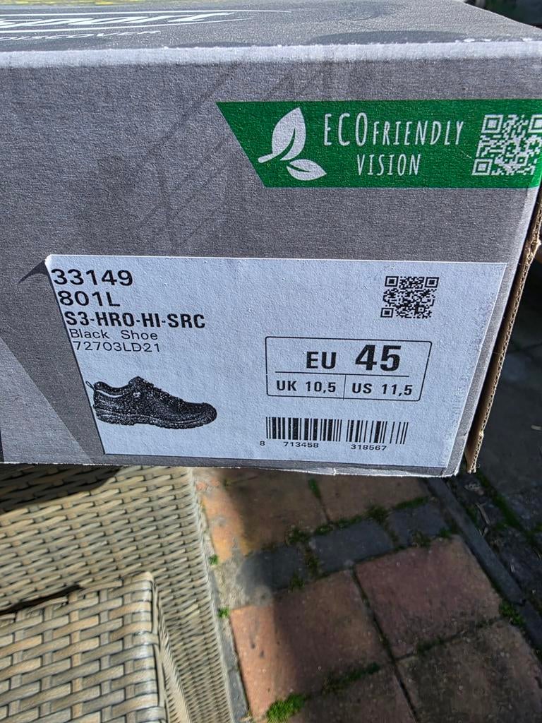 Grisport lage werkschoenen maat 45 nieuw, Ophalen