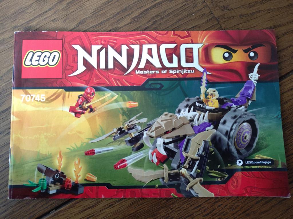 Ninjago 70746 set compleet zonder doos, Lego, Ophalen of Verzenden, Compleet, Zo goed als nieuw