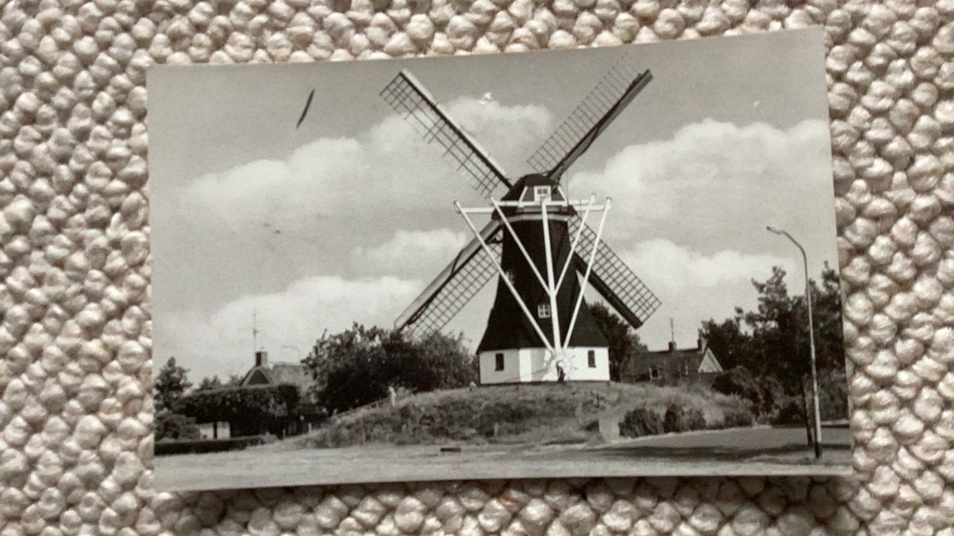 Ansichtkaart Rolde Korenmolen  923, Ophalen of Verzenden, 1940 tot 1960, Ongelopen, Drenthe