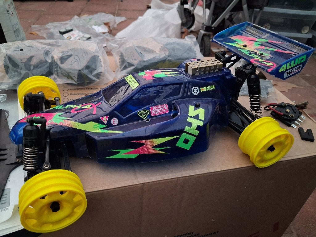Kyosho Lazer Alpha, Hobby en Vrije tijd, Ophalen of Verzenden, Gebruikt, Overige typen, Onderdeel