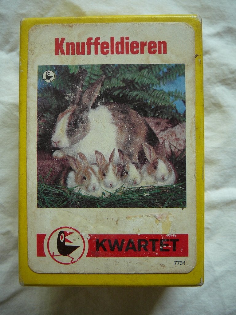 Knuffeldieren kwartet, Ophalen of Verzenden, Gebruikt, Kwartet(ten)