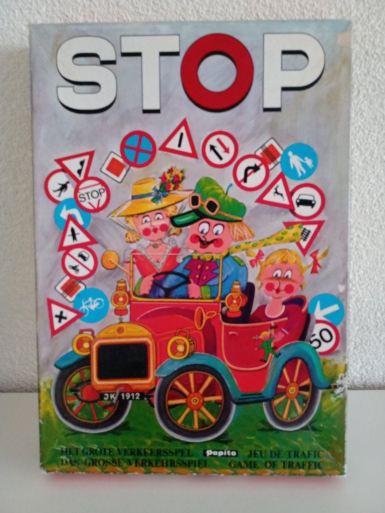 Het Spel : STOP VERKEERSSPEL, Ophalen of Verzenden, Gebruikt, Ontdekken