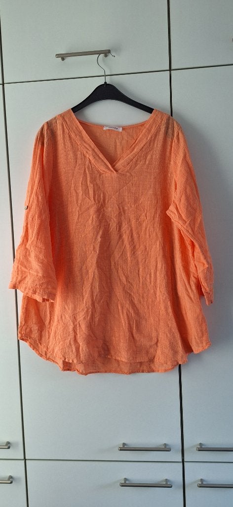 Paprika Blouse Zalm (Nieuw), Blouse of Tuniek, Nieuw, Ophalen of Verzenden, Roze