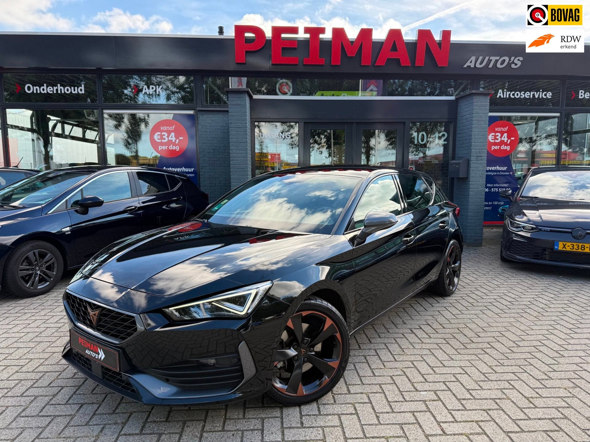 CUPRA Leon 1.5 eTSI Business Edition Plus | Apple Carplay |, Auto's, 1295 kg, 150 pk, Leon, Leder en Stof