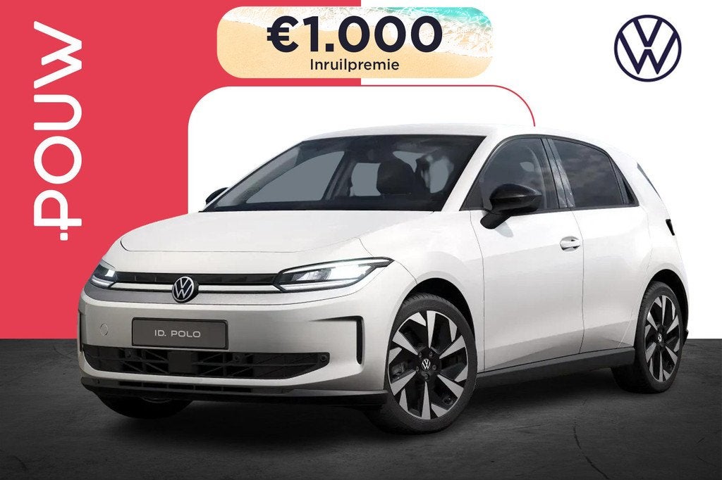 Volkswagen ID. Polo 211pk Life First Edition 52 kWh | 18" Ve, Auto's, Volkswagen, 12 maanden, Stof, 453 km, Zwart