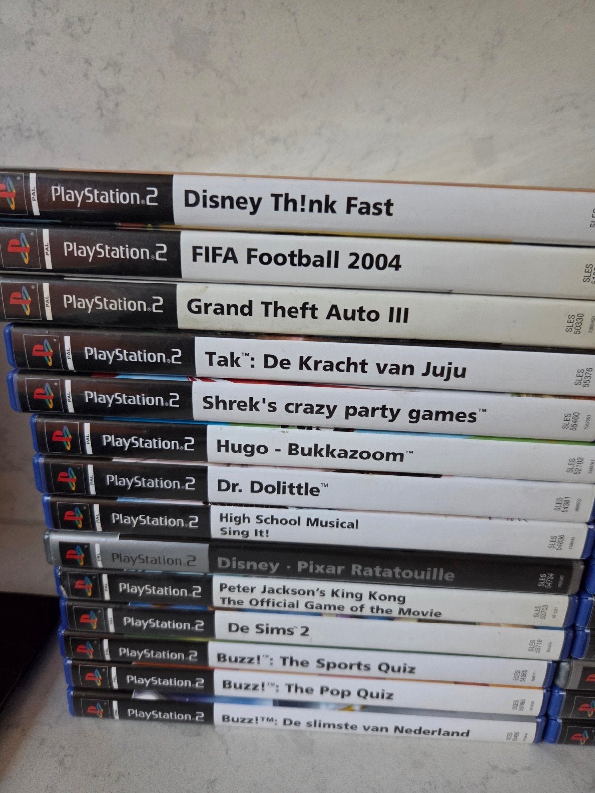 27x Playstation 2 / PS2 spellen, 1 speler, Ophalen of Verzenden, Zo goed als nieuw, Vanaf 3 jaar