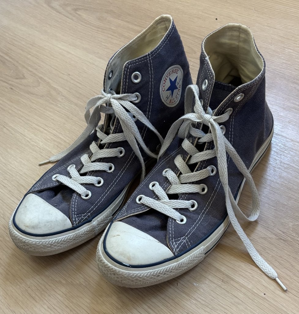 Grijze Converse herenschoenen Maat 42, Kleding | Heren, Schoenen, Overige kleuren, Converse, Ophalen of Verzenden, Sneakers of Gympen