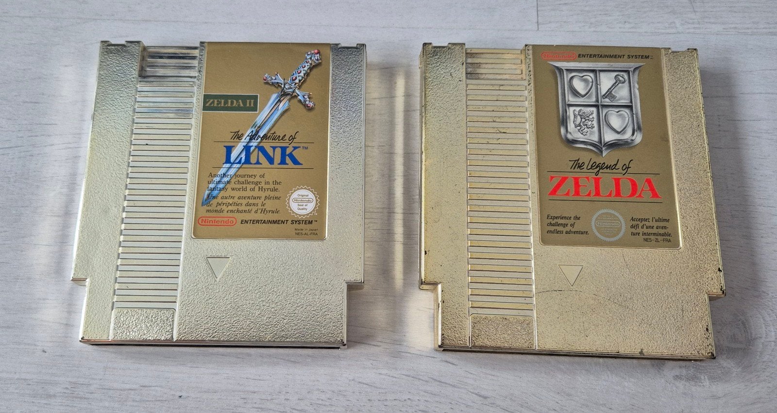 Nintendo NES: The Legend of Zelda & The Adventure of Link, Spelcomputers en Games, Games | Nintendo NES, Ophalen of Verzenden