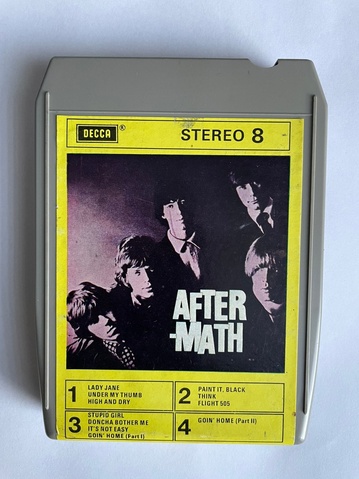 8-track Rolling Stones, Gebruikt, 1 bandje, Ophalen of Verzenden, Voorbespeeld