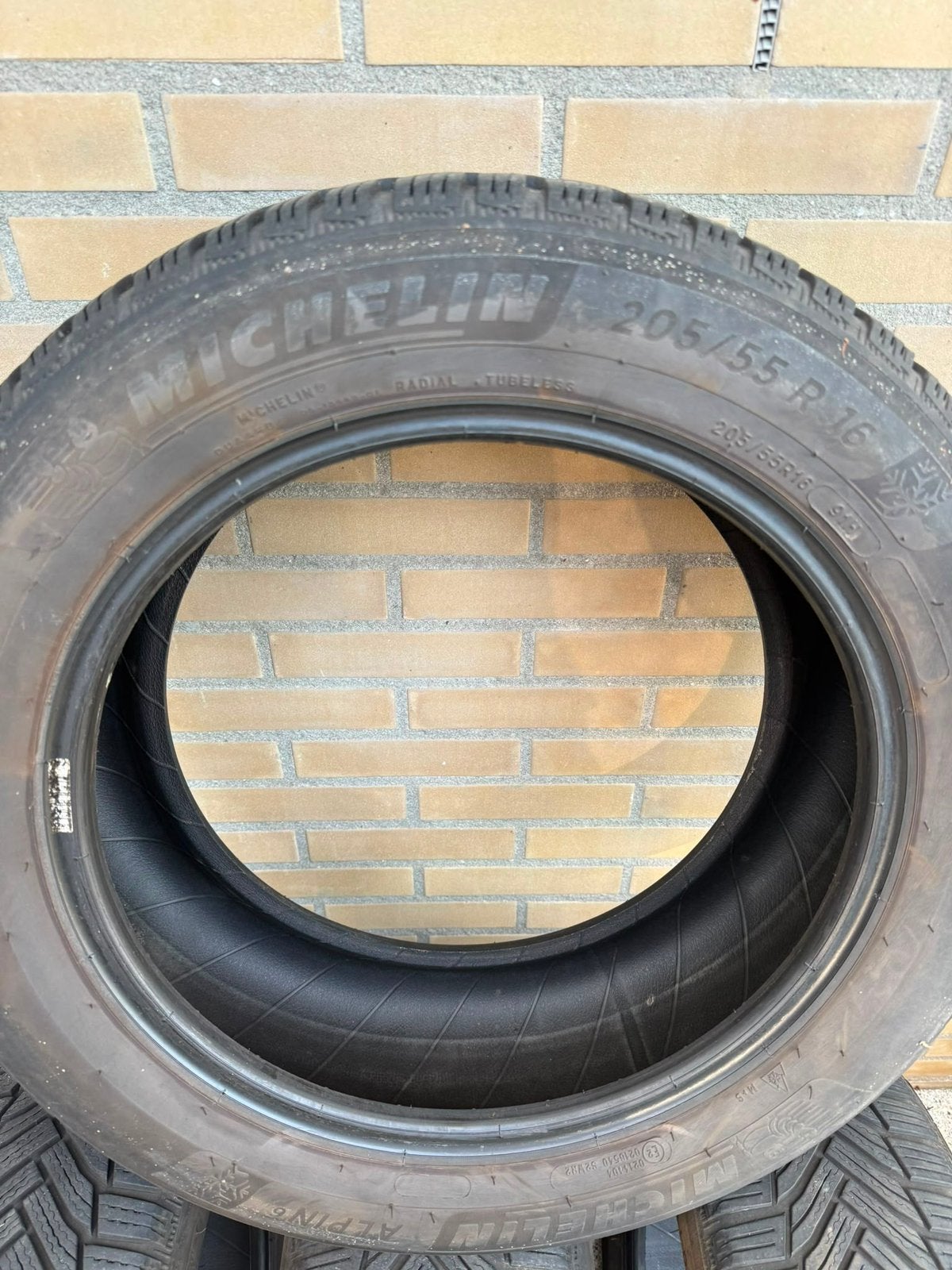 Winterbanden Michelin 205/55 R16, Ophalen, Gebruikt