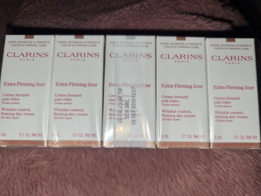 Clarins Extra Firming Dagcrème 50 ml all skin types, Verzenden, Nieuw, Gehele gezicht