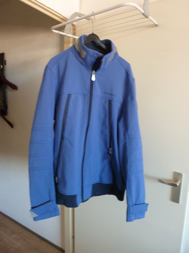 GAASTRA softshell jack spijkerblauw L  -GRATIS zend, Verzenden, Zo goed als nieuw, Dame of Heer, Zeiljack