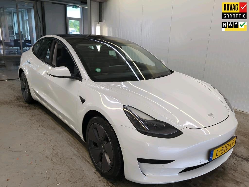 Tesla Model 3 Standard RWD Plus 60 kWh WARMTEPOMP NIEUWE MOD, Auto's, Tesla, Automaat, 238 pk, Achterwielaandrijving, Gebruikt