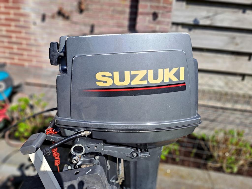 Suzuki 25 pk kortstaart Buitenboordmotor, Ophalen, 10 tot 30 pk, Gebruikt, Met afstandsbediening