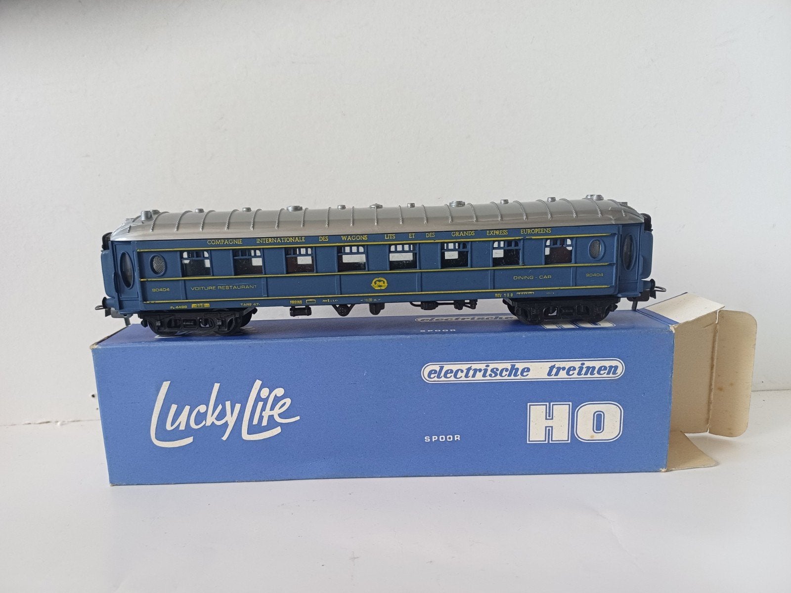 Lima Hema HO H0 1:87 treinwagen train wagon 1980's luckylife, Ophalen of Verzenden, Gelijkstroom, Wagon, Lima