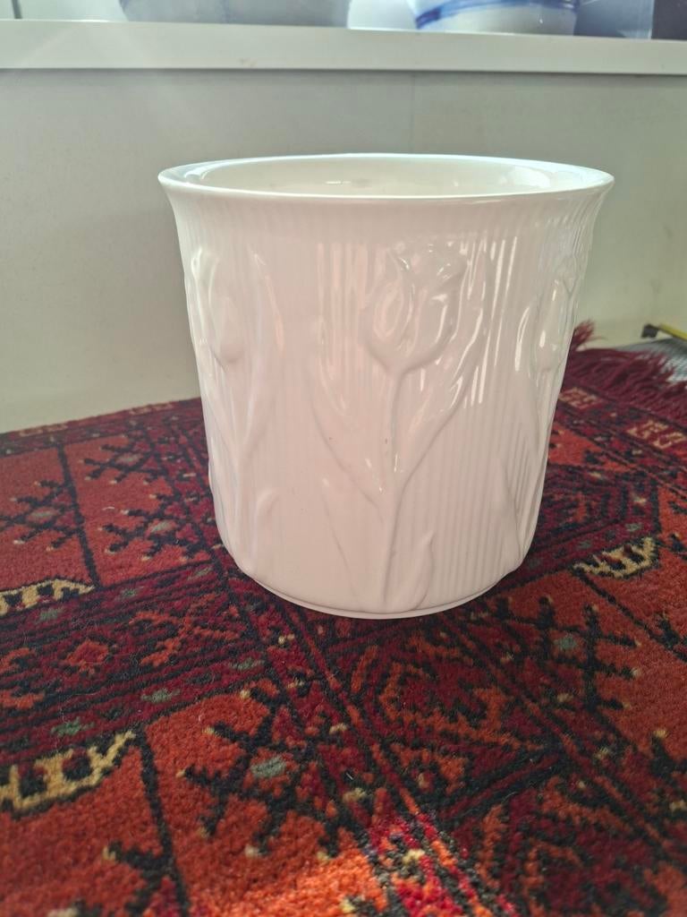 Vintage bloempot vaga int., Ophalen of Verzenden