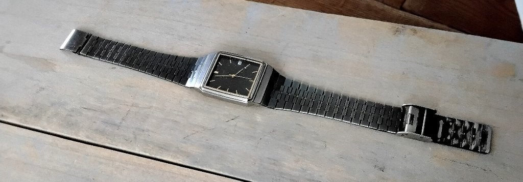 Pulsar horloge met mankement en misschien defect, Sieraden, Tassen en Uiterlijk, Horloges | Heren, Overige merken, Staal, Gebruikt