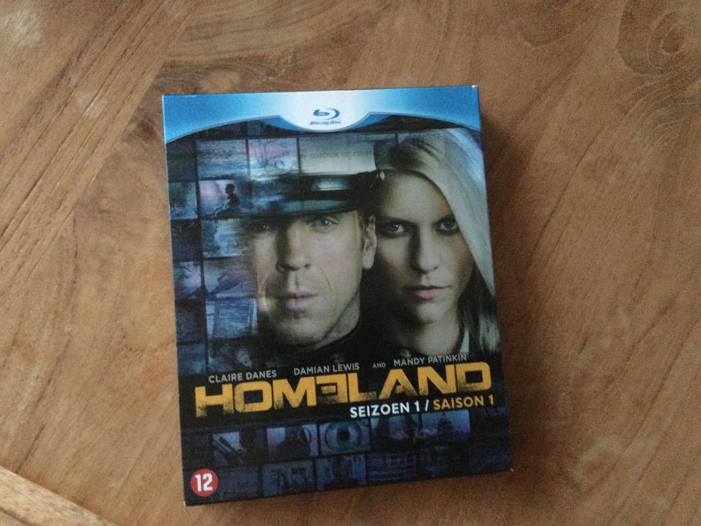 Blu-ray: Homeland, 1e seizoen, Ophalen of Verzenden, Zo goed als nieuw, Avontuur, Boxset