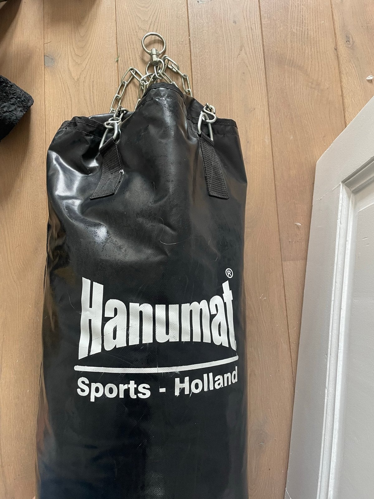 Hanumat Sports Holland Bokszak 150 cm met muurbeugel, Sport en Fitness, Gebruikt, Overige, Vechtsportmateriaal, Groter dan maat XL