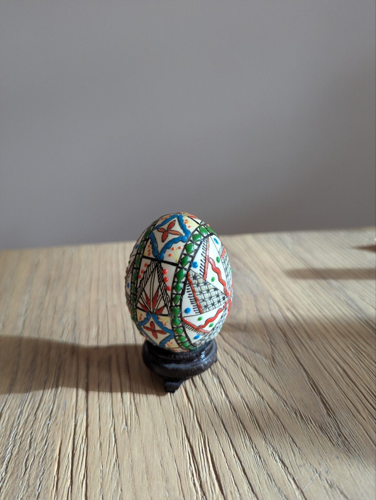 Handgeschilderde Oosterse Eieren met en zonder emaille, Verzamelen, Ophalen, Zo goed als nieuw