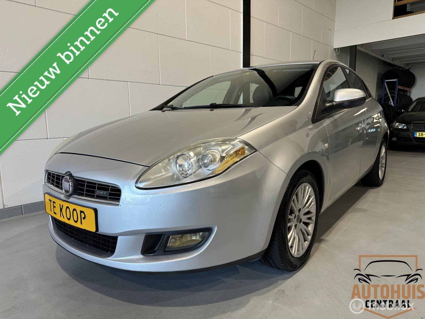 Fiat Bravo 1.4 T-Jet Corporate*NwAPK*Airco*Elekramen*Lm, Auto's, Voorwielaandrijving, Gebruikt, Zwart, 4 cilinders