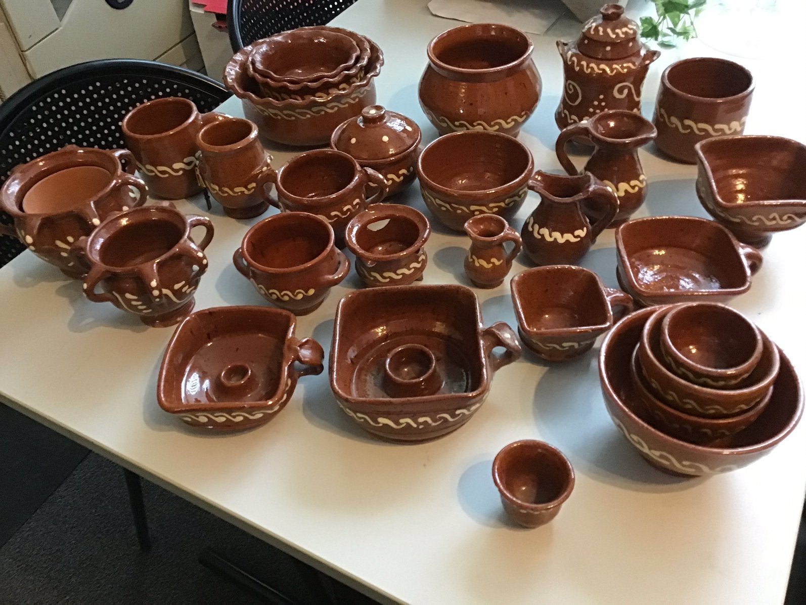Te koop:verzameling fries aardewerk onbeschadigd, Ophalen of Verzenden