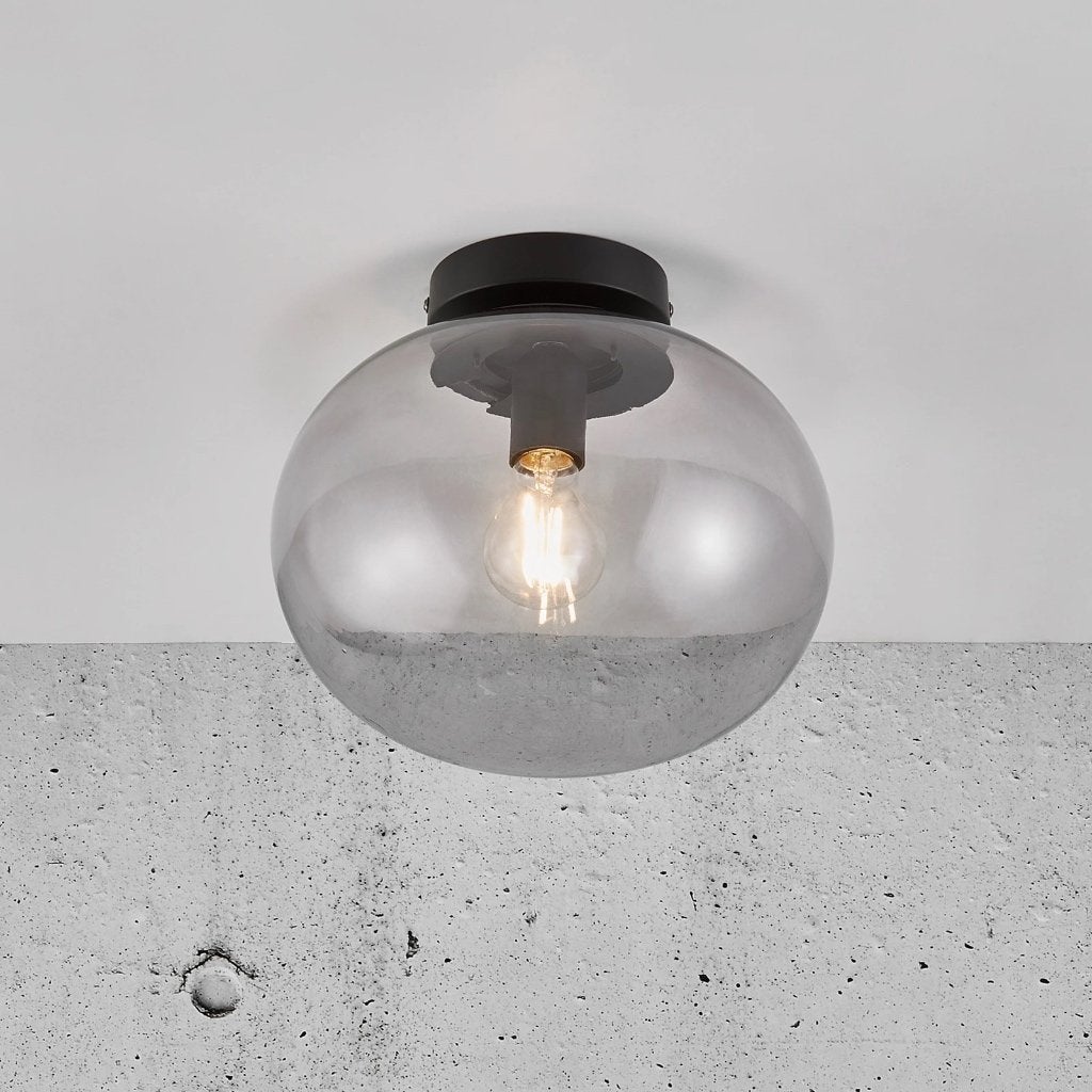 Nordlux Alton Plafondlamp, Ophalen, Dimbaar, Zwart, Design