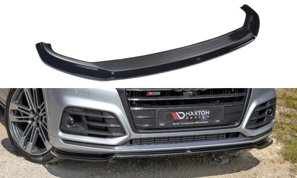 Maxton Spoiler Voorspoiler Lip Splitter Voor Audi Q5 S Line, Verzenden, Automotive Parts, A.parts@hotmail.nl, Trasmolenlaan 12 3447 GZ Woerden