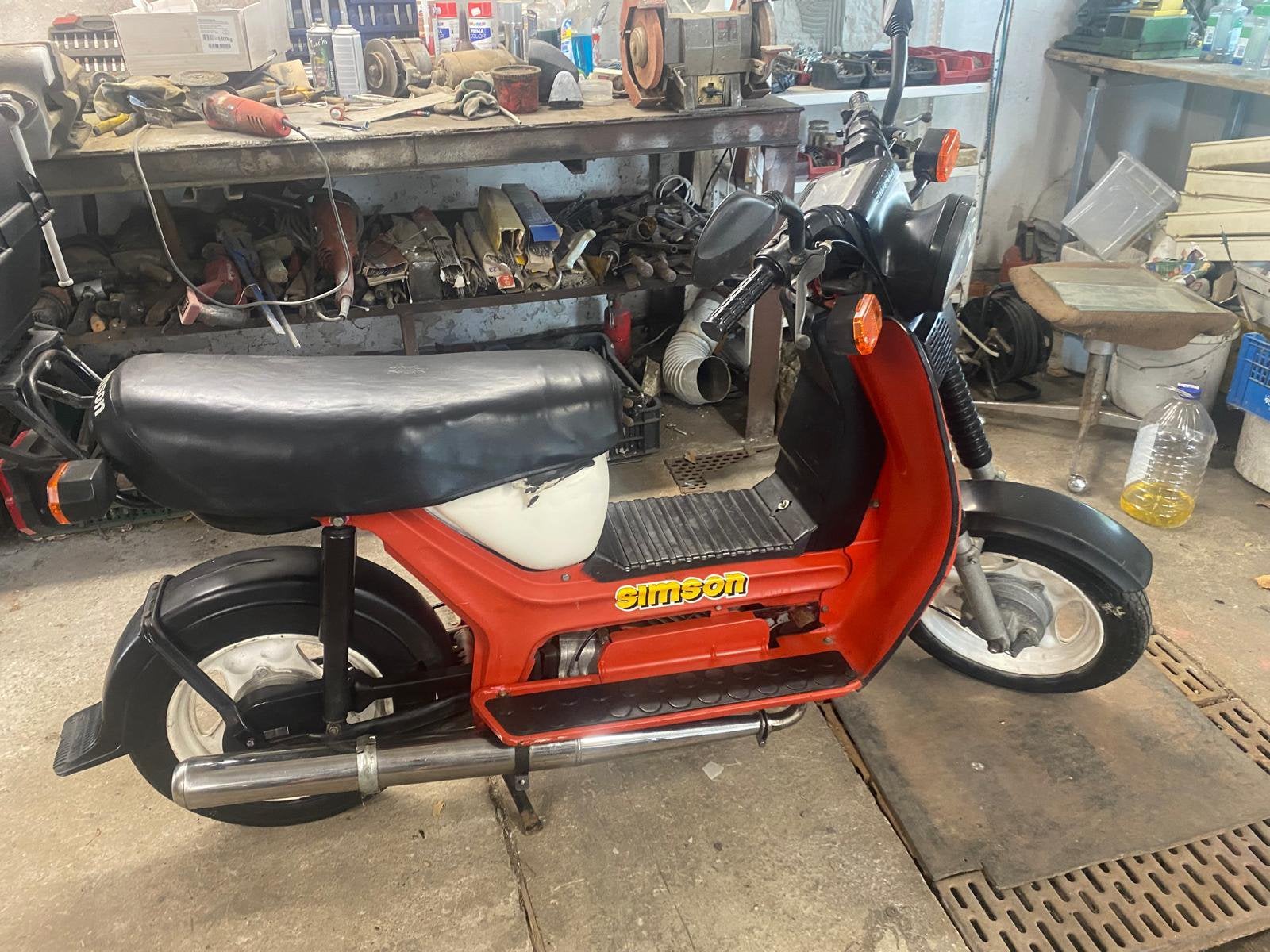 Simson SR50 “Roller”, Fietsen en Brommers, Brommers | Oldtimers, Ophalen, Overige merken
