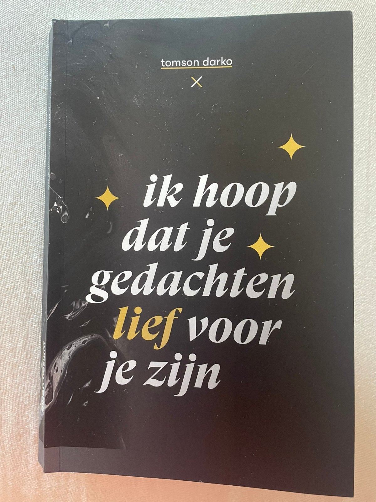 Boek : ik hoop dag je gedachten lief voor je zijn, Boeken, Verzenden, Zo goed als nieuw