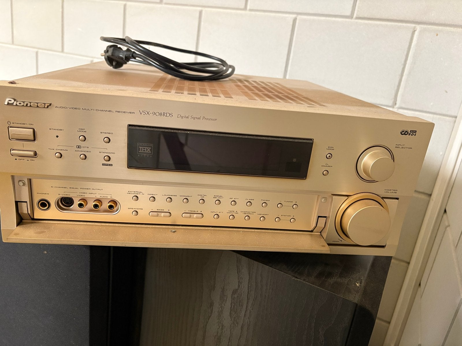 Pioneer VSX-908RDS AV Receiver, Ophalen, Gebruikt, Pioneer, 120 watt of meer