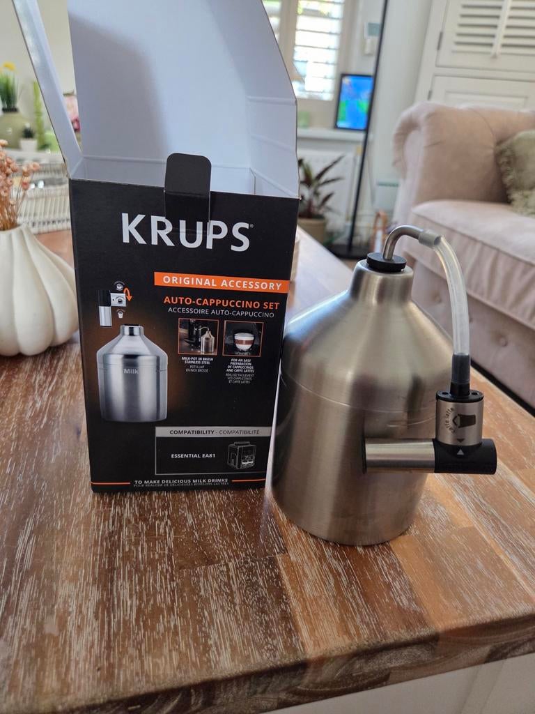 Krups Melkopschuimer cappacino en caffe latte XS 6000, Ophalen of Verzenden, Nieuw