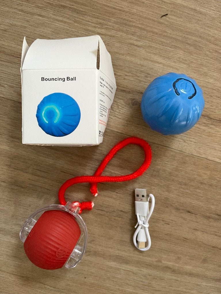 USB-C charged bouncy balls for pets, Ophalen of Verzenden