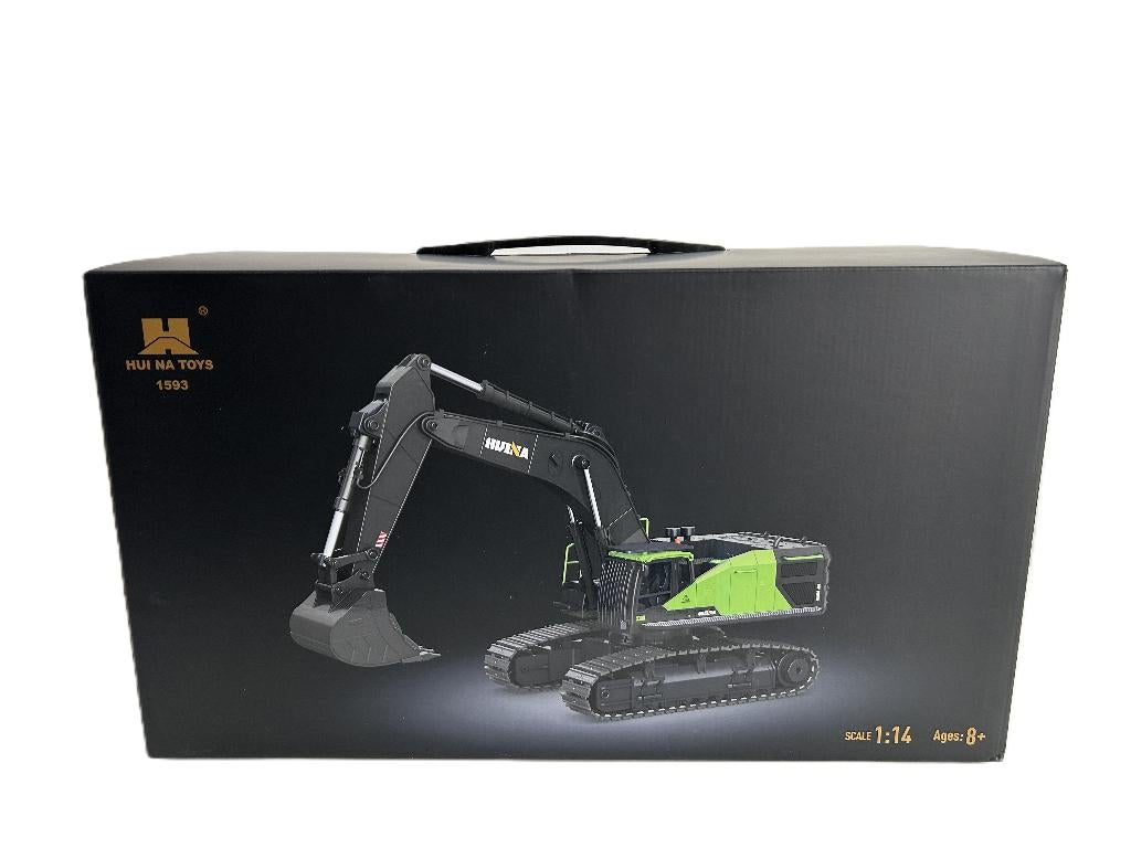 HUINA 1/14TH EXCAVATOR DIECAST CAB/BUCKET HI-TORQUE DIG, Ophalen of Verzenden, Nieuw, Overige schalen, Onderdeel