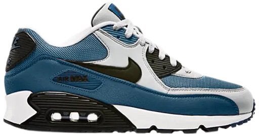 Nike Air Max 90 Essential Grey Mist Blue Gray 537384-042, Ophalen, Blauw, Nike, Sneakers of Gympen