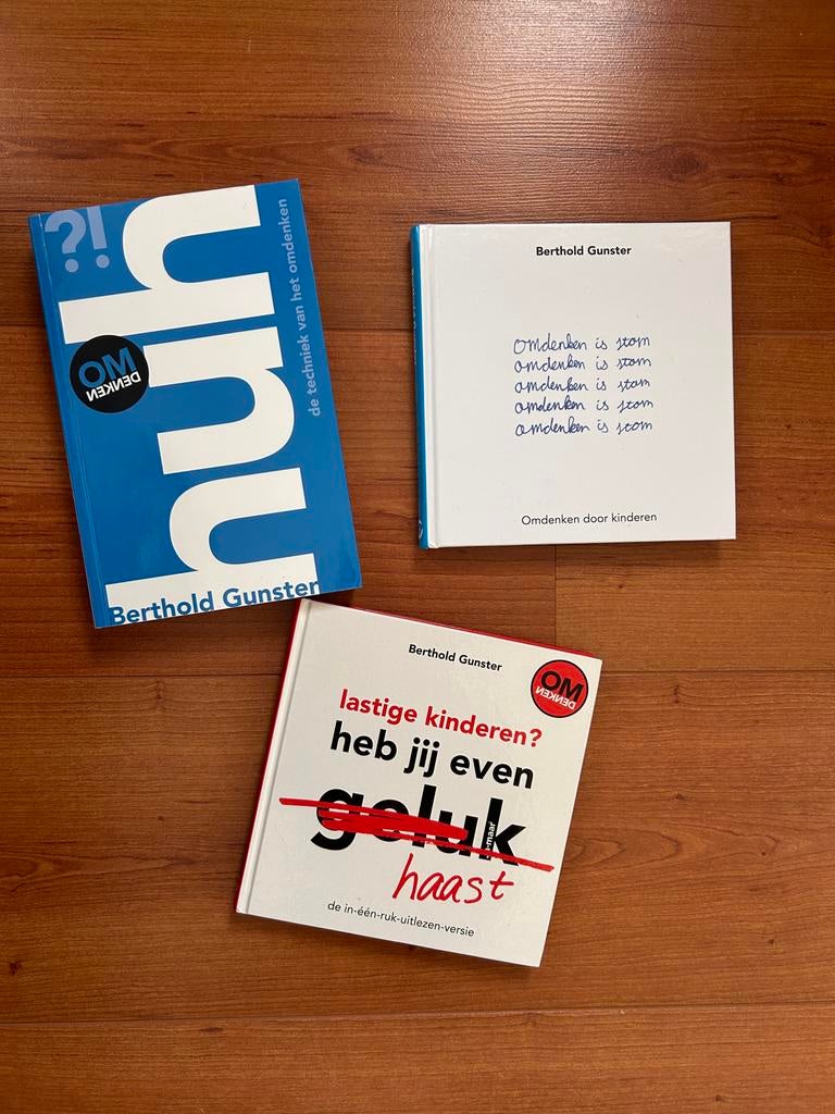 Omdenken boeken, Ophalen of Verzenden, Zo goed als nieuw
