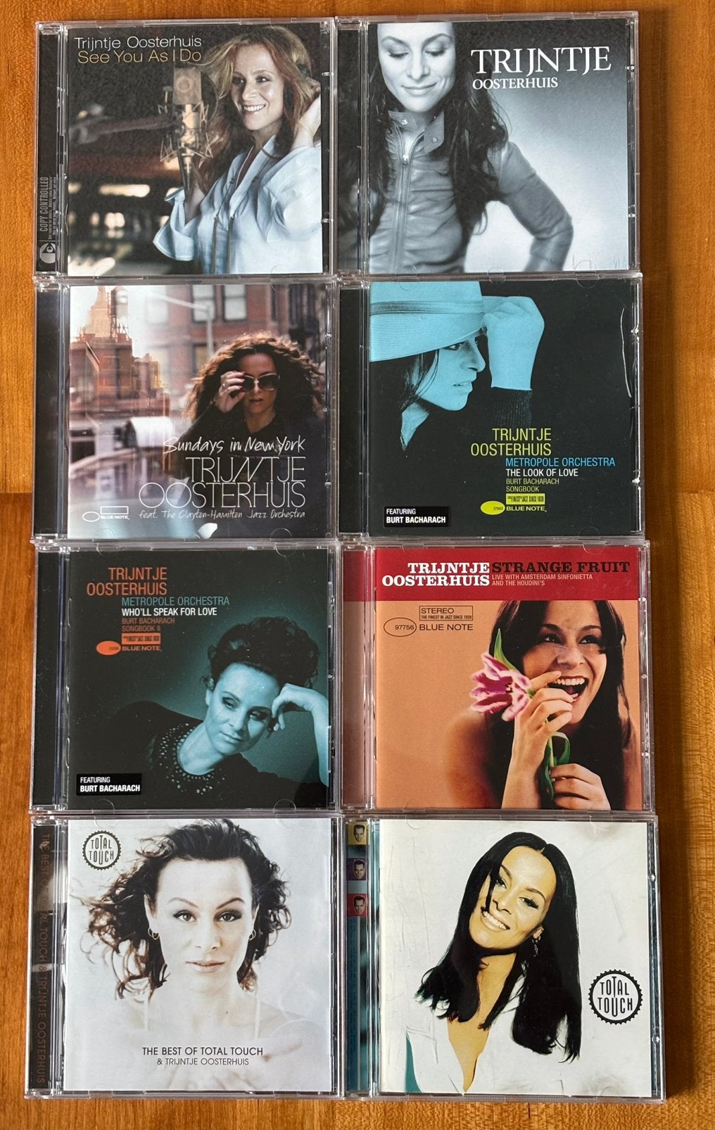 Trijntje Oosterhuis CD Collectie - 8 albums, Ophalen of Verzenden, 2000 - 2009, Gebruikt