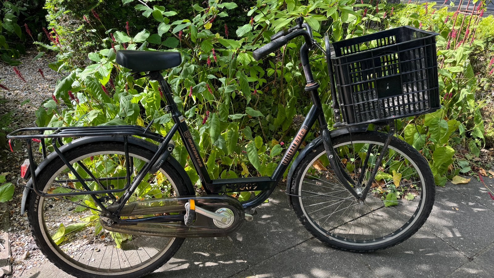 Batavus fiets met krat. Delivery bike., Fietsen en Brommers, Fietsen | Dames | Damesfietsen, Ophalen, Zo goed als nieuw