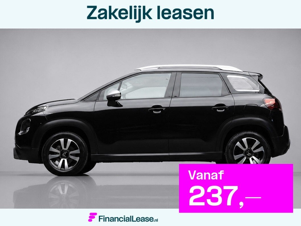 Citroen C3 Aircross 1.2 PureTech S&S Feel Sport (APPLE CARPL, Gebruikt, 1199 cc, Zwart, Bedrijf