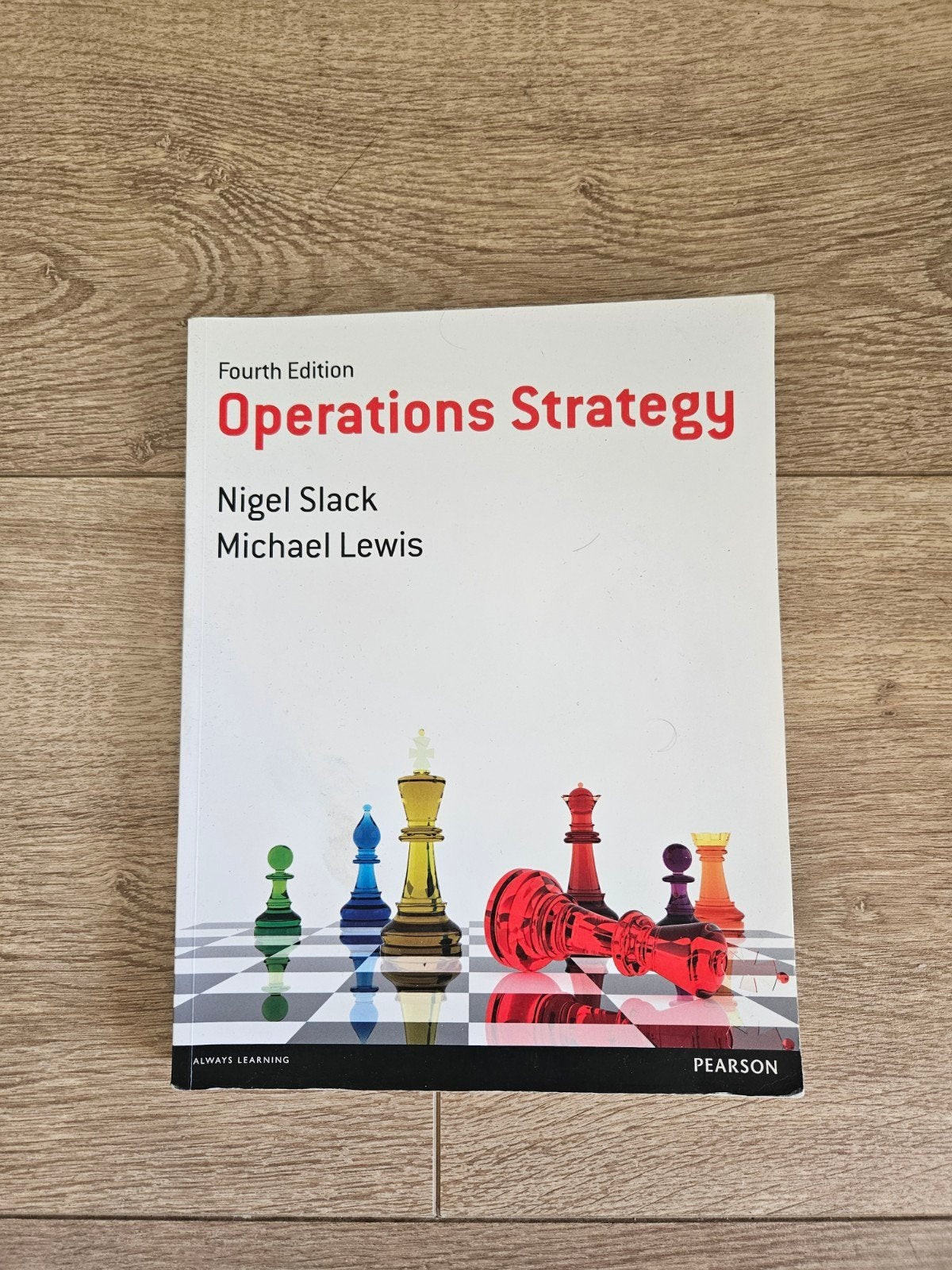 Operations Strategy - Nigel Slack, Michael Lewis (4e editie), Boeken, Gelezen, Nigel Slack, Michael Lewis, Gamma, HBO