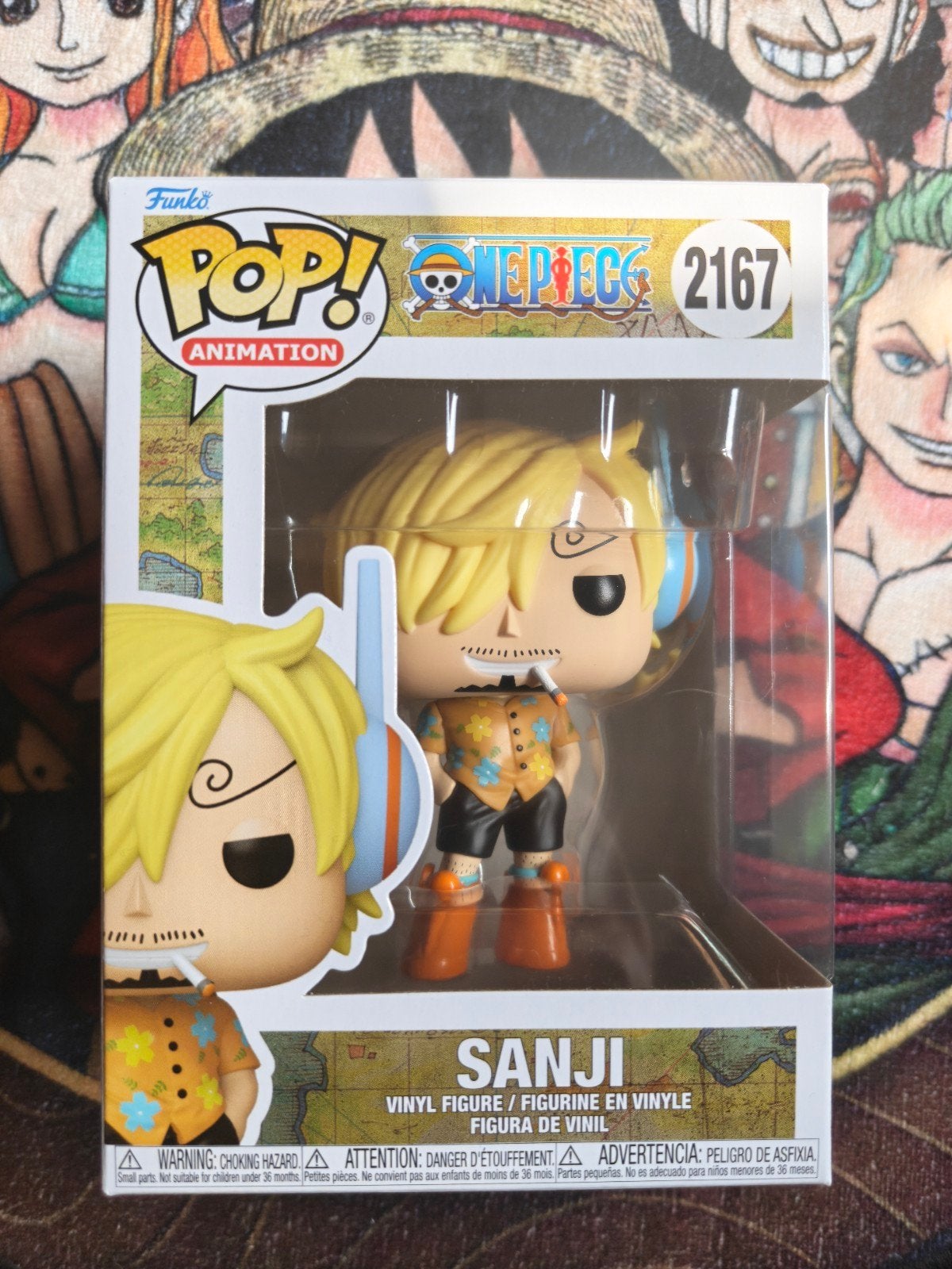 Funko Pop! One Piece #2167 Sanji, Ophalen of Verzenden, Zo goed als nieuw