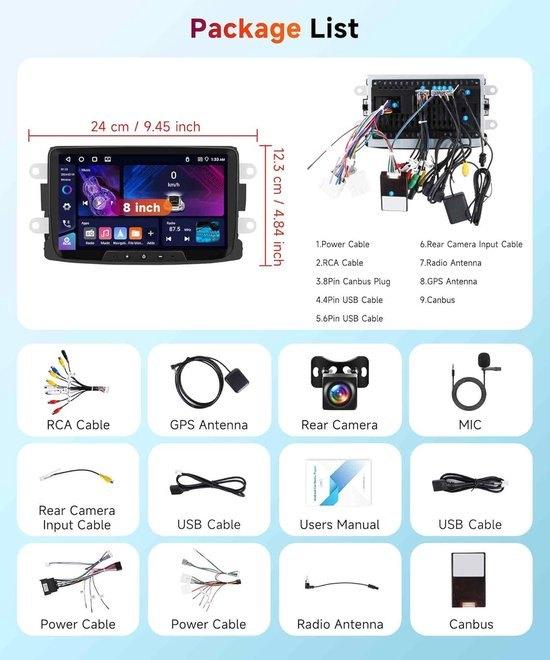 Android Autoradio – Multimedia Player – 2-DIN Car Audio, Corvance B.V., Verzenden, Nieuw, Corvancebol@gmail.com