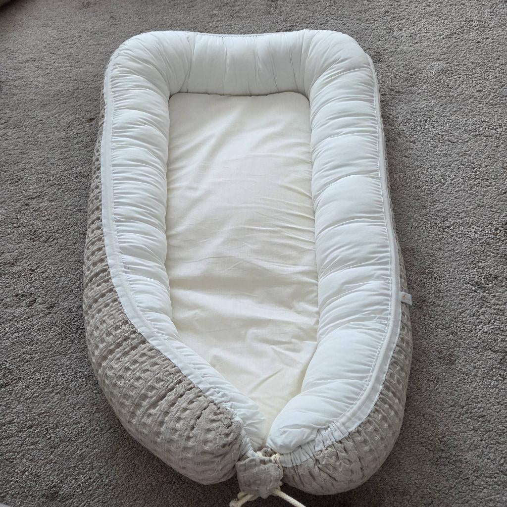 Babynest, Ophalen, Jongetje of Meisje, Wit, Dekbedovertrek