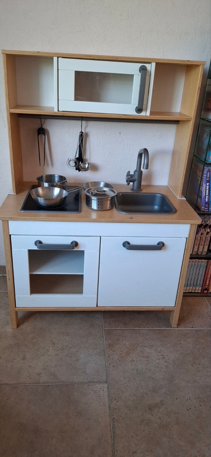IKEA Duktig speelkeuken met accessoires, Ophalen, Gebruikt, Hout, Speelkeuken