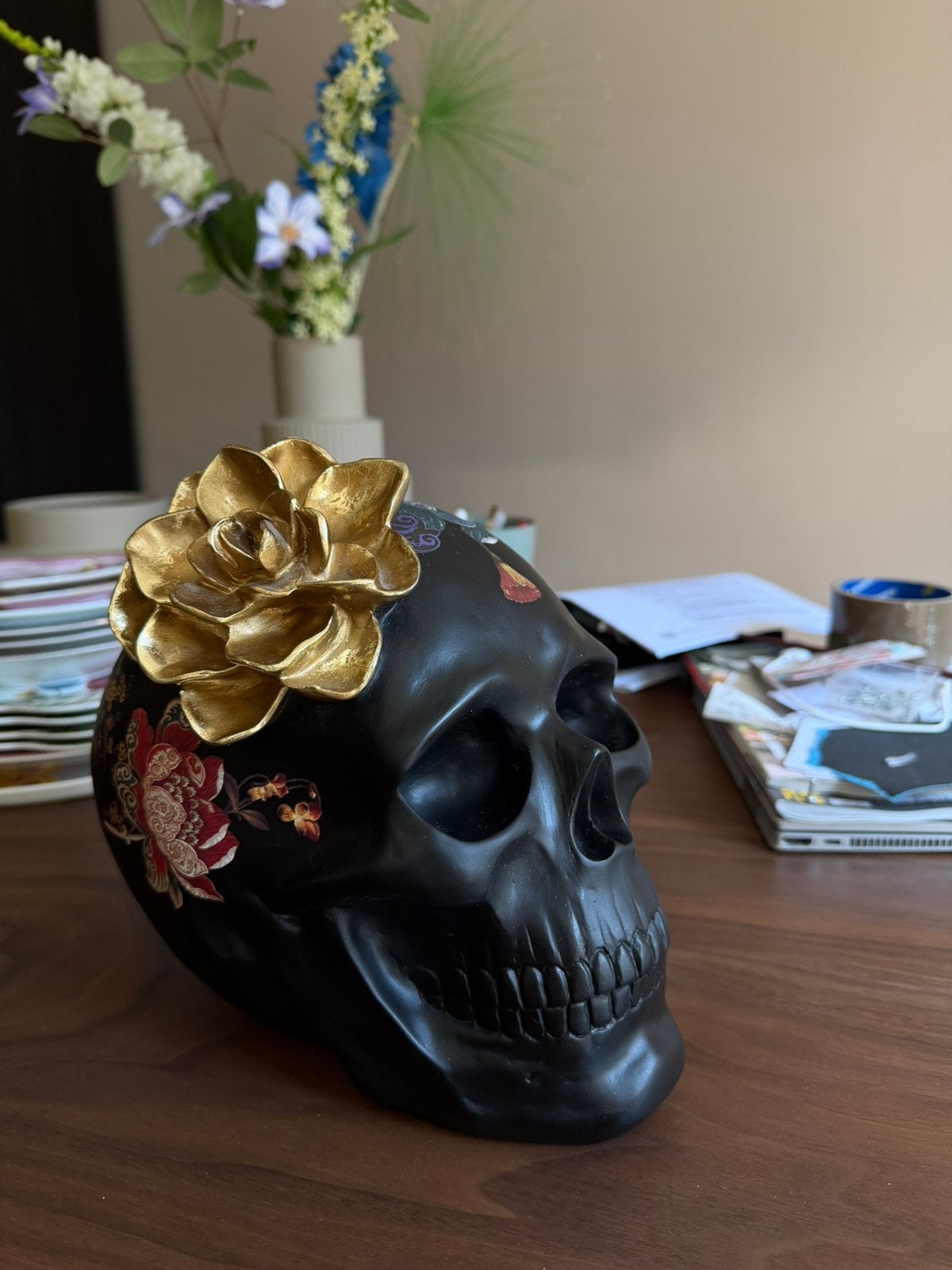 KARE design decoratie doodskop, Ophalen of Verzenden
