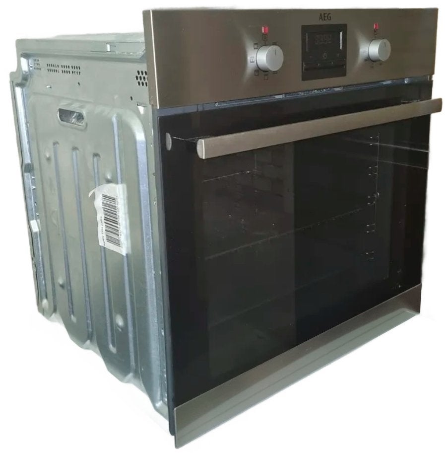 AEG Inbouwoven SurroundCook Hetelucht (72L) RVS BES33101ZM, Niet bekend, Hete lucht, AEG, Refurbished
