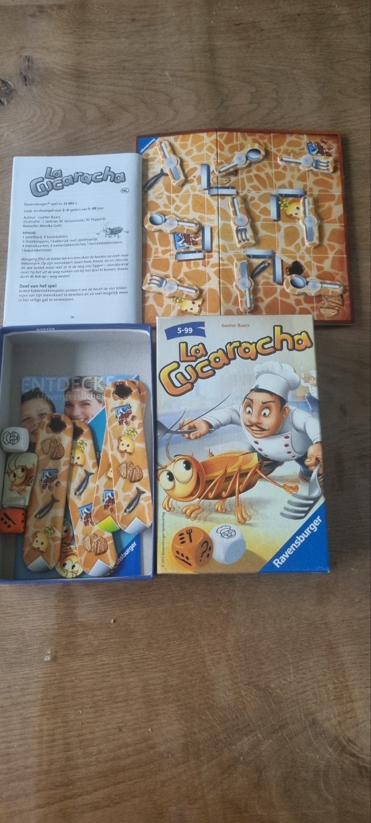 La Cucaracha, Een of twee spelers, Ophalen of Verzenden, Zo goed als nieuw, Ravensburger